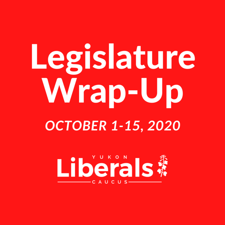 Legislature Wrap Up Oct 1-15