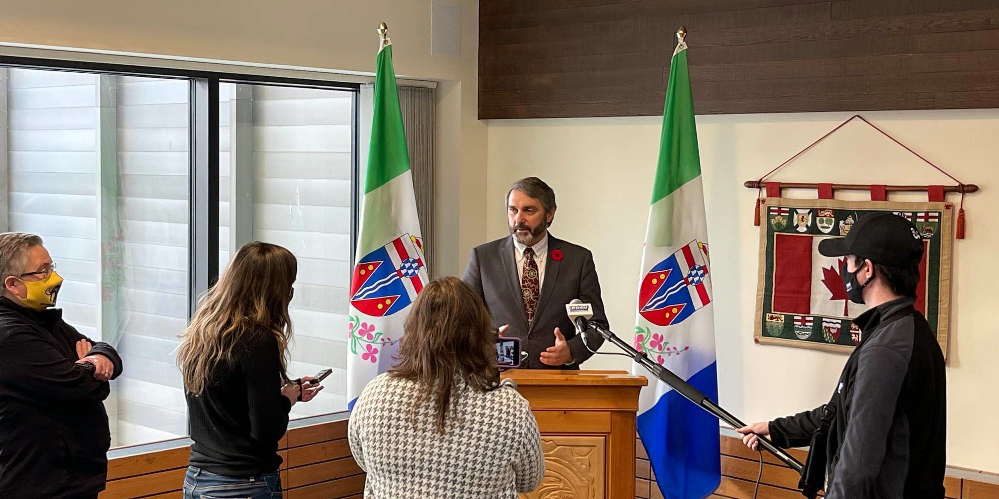 premier speaking to media nov 10, 2021