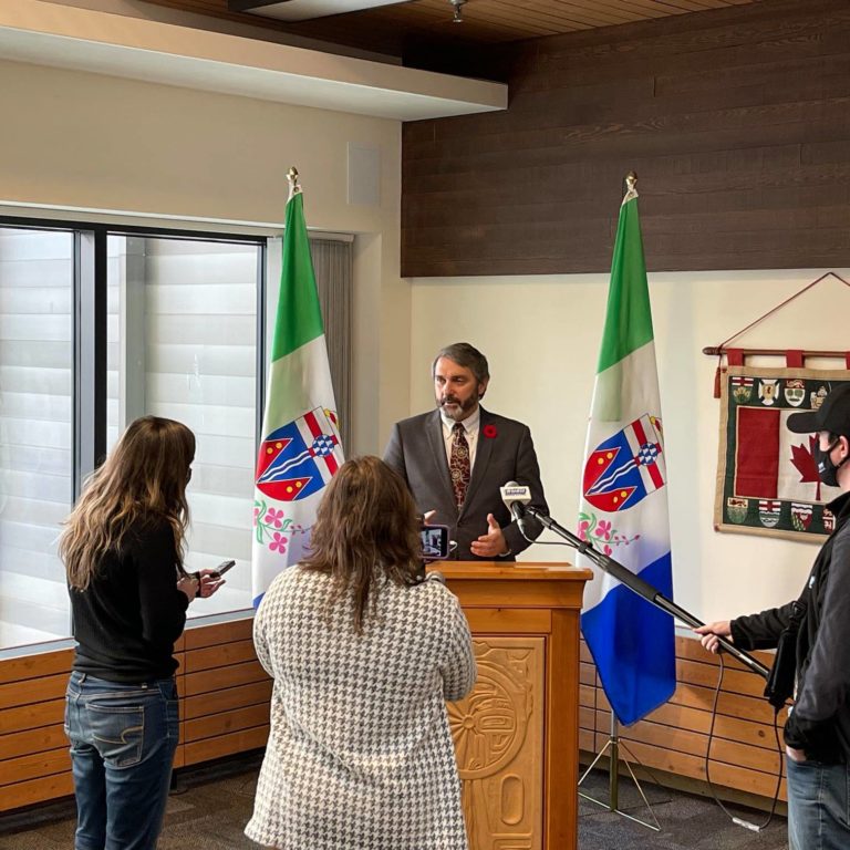 premier speaking to media nov 10, 2021