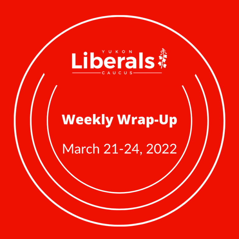 Weekly wrap up March 21