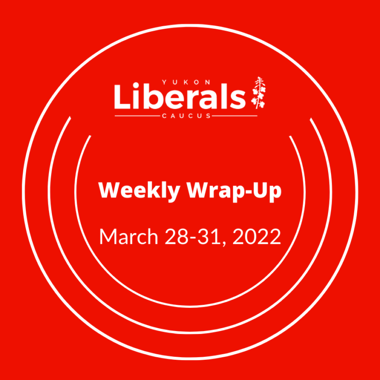 Weekly wrap up